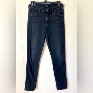 Citizens Of Humanity Black Rocket Ankle High Rise Skinny Jeans Size 8